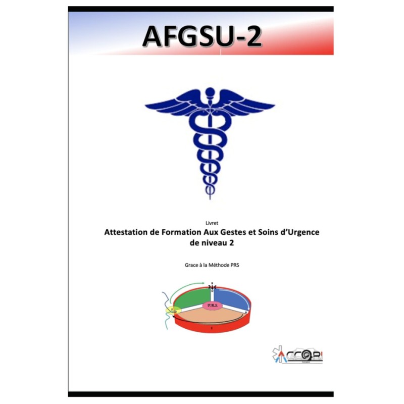 Livret Attestation de Formation aux Gestes et Soins d'Urgence