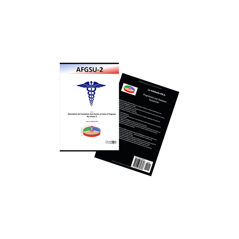 Livret Attestation de Formation aux Gestes et Soins d'Urgence
