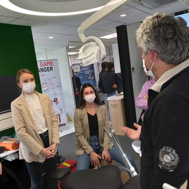 DV par simulation en cabinet dentaire